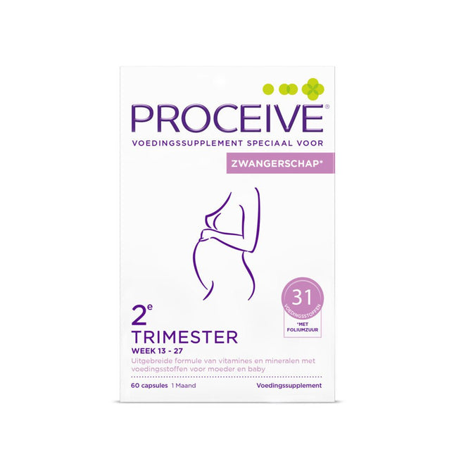 Proceive Zwangerschapsvitamines Trimester 2 - Proceive - Babywinkel - 5391536010065