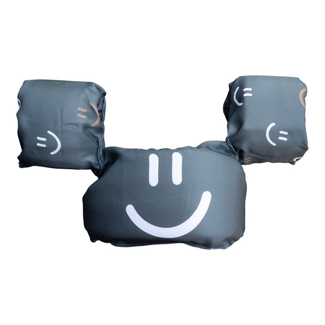 Puddle jumper smiley grey - Babywinkel - 8714218729746