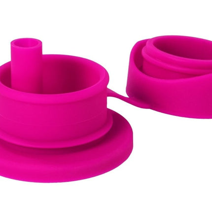 Pura Flesvoeding Accessoire Silicone Sport Rietje Dop Roze - Pura - Babywinkel - 858312007251