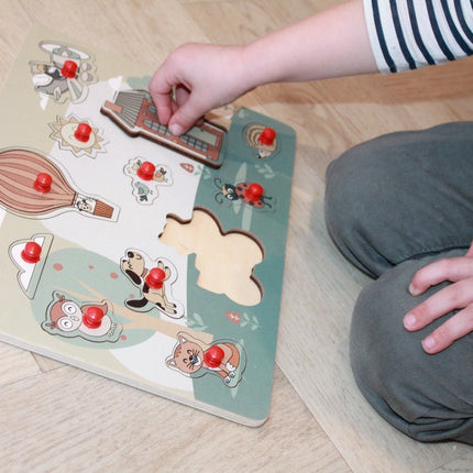 Puzzle 30x22 garden - Babywinkel - 8714218729661