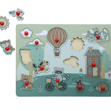 Puzzle 30x22 garden - Babywinkel - 8714218729661