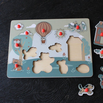 Puzzle 30x22 garden - Babywinkel - 8714218729661