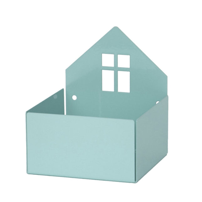 Roommate Opbergbakjes Huis Pastel Blue koop je bij Babywinkel