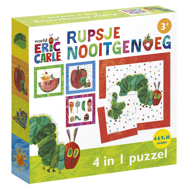 Rupsje Nooitgenoeg 4 - In 1 Puzzel - Babywinkel - 8716473830106