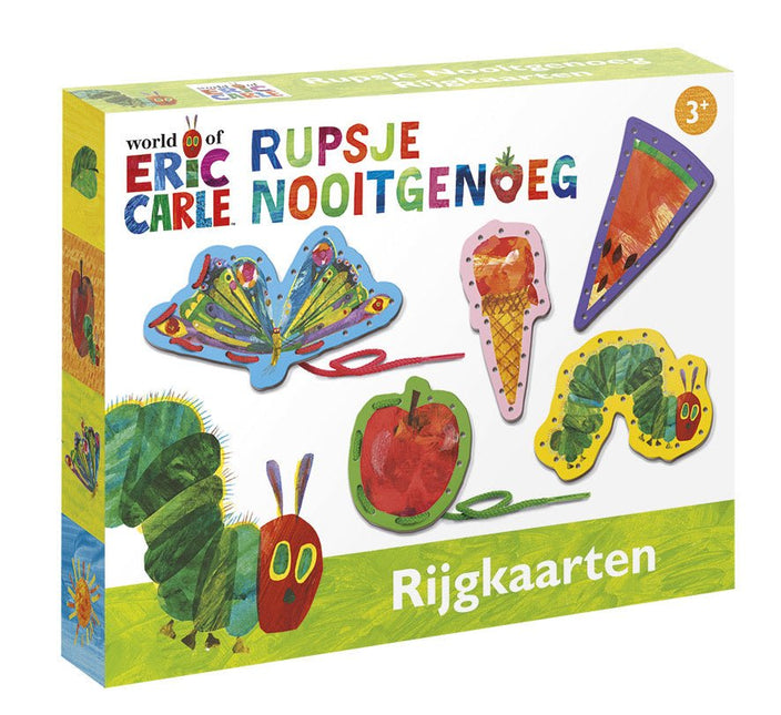 Rupsje Nooitgenoeg Rijgkaarten - Babywinkel - 8714274190443