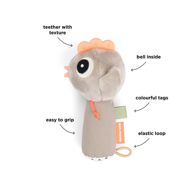 Sensory rattle Tiny farm - Babywinkel - 5712643056874