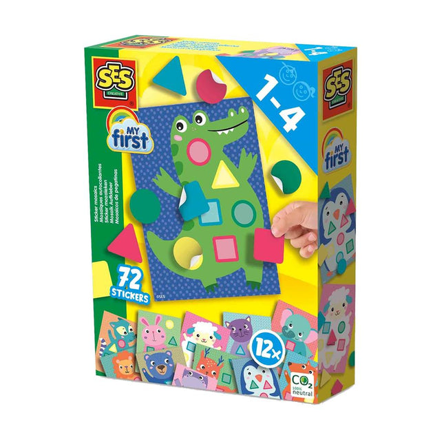 Ses 14484 My First Sticker Mozaieken - Babywinkel - 8710341144845