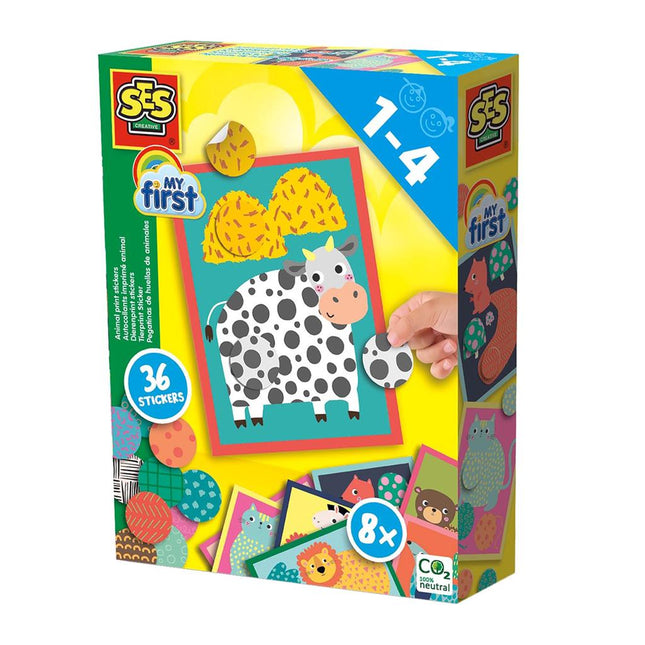 Ses 14485 My First Dierenprint Stickers - Babywinkel - 8710341144852