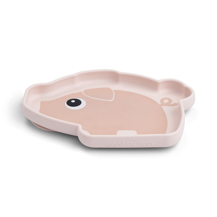 Silicone Stick&Stay plate Pigee - Babywinkel - 5712643056003