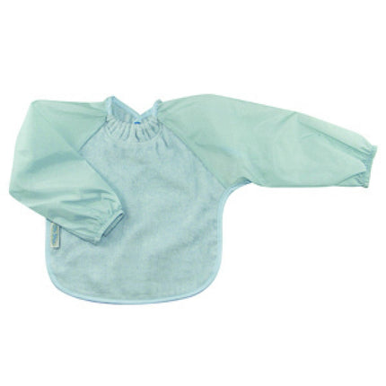 Silly Billyz Fleece small Longsleeve Bibs dusty blue - Babywinkel - 9315455074409