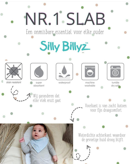 Silly Billyz Slabbetje Small Lange Mouwen Maitai Bay koop je bij Babywinkel