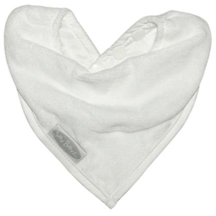 Silly Billyz Towel Bandana Bibs white - Babywinkel - 9421018218767
