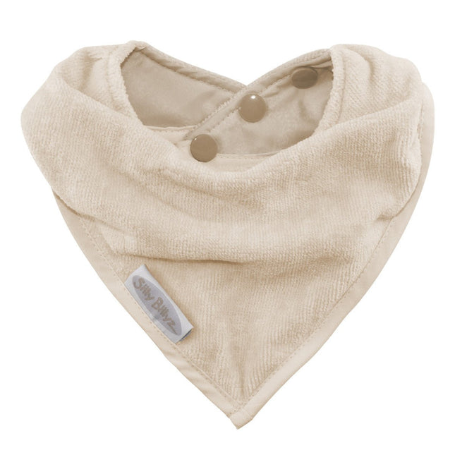 Silly Billyz Towel Bandana Bibs white sand - Babywinkel - 9315455240781