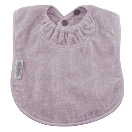 Silly Billyz Towel Large Bibs Lavender - Babywinkel - 9315455240859