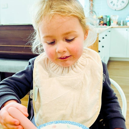 Silly Billyz Towel Large Bibs White sand - Babywinkel - 9315455240842