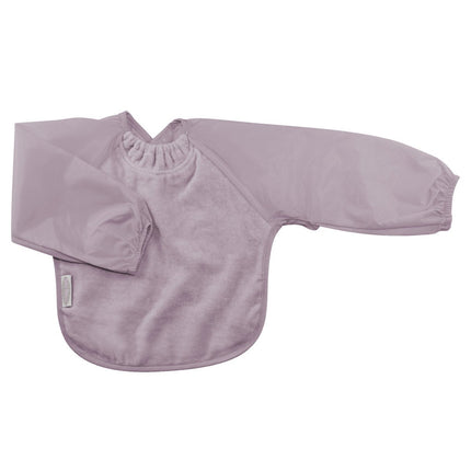 Silly Billyz Towel small Longsleeve Bibs lavender - Babywinkel - 9315455240880