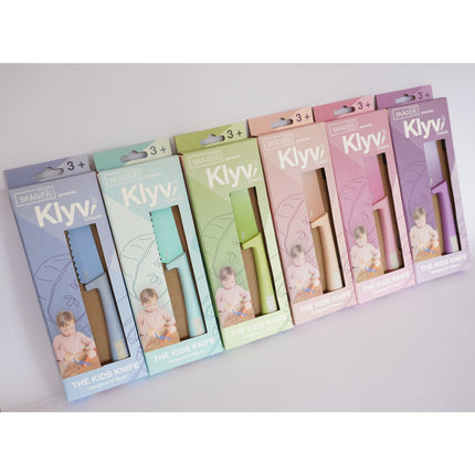 SKÅGFÄ KLYV Classic Kidssafe Mes Lime