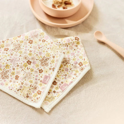 Slab Bandana - Flower Fairies - 2 Stuks - Babywinkel - 8717329395572