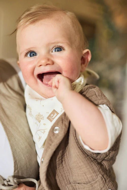 Jollein Slabbetje Bandana Leafy Drewams 2St koop je bij Babywinkel