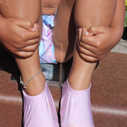 Slipstop Butterfly Peach Shoes Girls - Babywinkel - 8683555282989