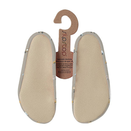 Slipstop Cars Naturel Shoes Boys - Babywinkel - 8683555285386