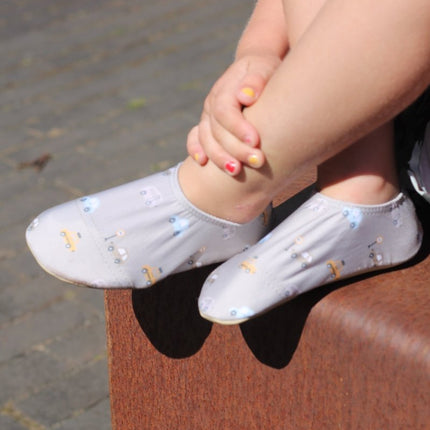Slipstop Cars Naturel Shoes Boys - Babywinkel - 8683555285386