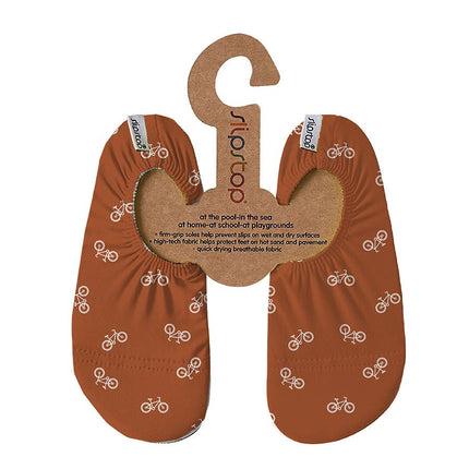 Slipstop Waterschoentjes Bicycle Cognac - Slipstop - Babywinkel - 8683555267726