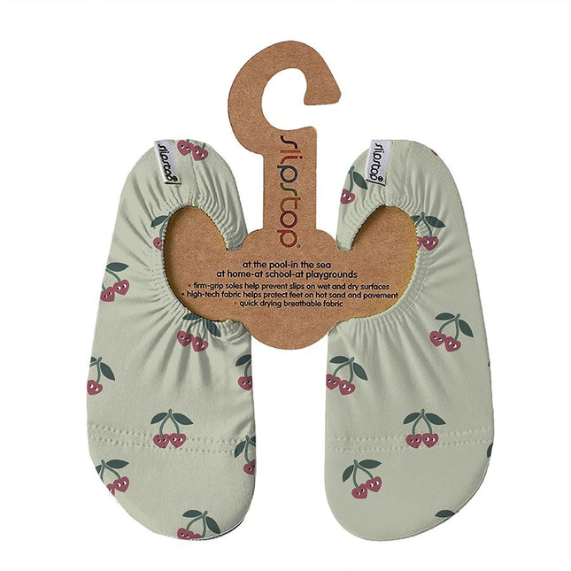 Slipstop Waterschoentjes Cherry Green koop je bij Babywinkel