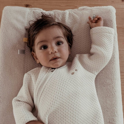 Snoozebaby Aankleedkussenhoes Happy Dressing Stone Beige 45x70cm - Snoozebaby - Babywinkel - 8719743856530