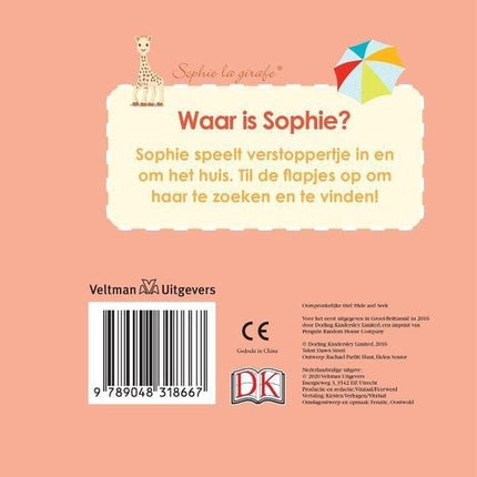 Sophie de Giraf Baby Boekje Boekje: Waar Is Sophie? - Sophie de Giraf - Babywinkel - 9789048318667
