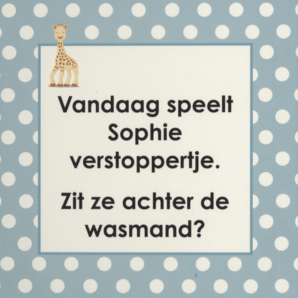 Sophie de Giraf Baby Boekje Boekje: Waar Is Sophie? - Sophie de Giraf - Babywinkel - 9789048318667