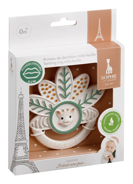 Sophie de Giraf Bijtring Blad - Sophie de Giraf - Babywinkel - 3056560105010