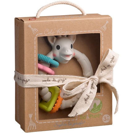 Sophie de Giraf Bijtspeeltje So'Pure Colo'Rings - Sophie de Giraf - Babywinkel - 3056562201208
