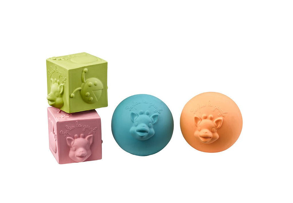 Sophie de Giraf Geschenkdoosje So'Pure Set 4 delig - Sophie de Giraf - Babywinkel - 3056562201192