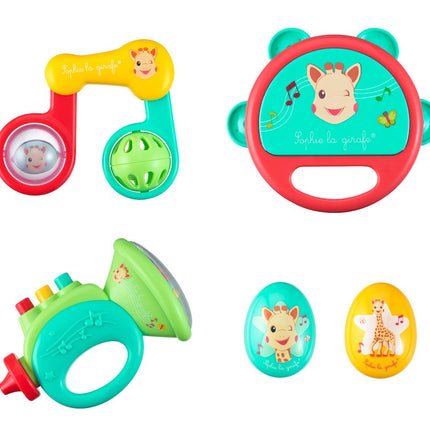 Sophie de giraf Mijn eerste muziekset koop je bij Babywinkel