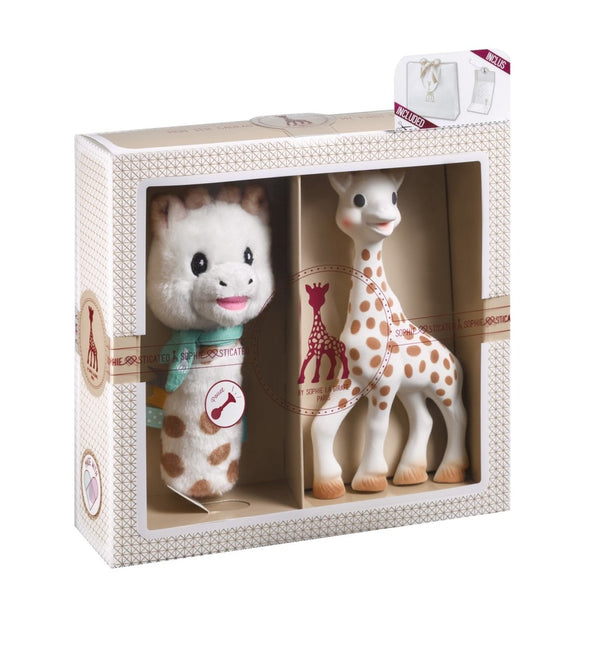 Sophie de Giraf Rammelaar Geboorteset Rammelaar S5 koop je bij Babywinkel