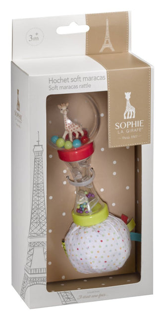 Sophie de Giraf Rammelaar Zachte Maracas - Sophie de Giraf - Babywinkel - 3056560101685