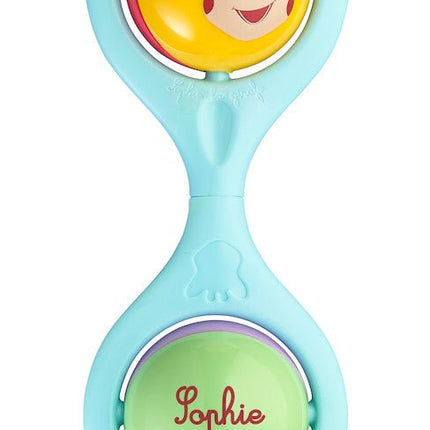 Sophie de giraf Twist rattle blauw in beige geschenkdoosje - Babywinkel - 3056561101837