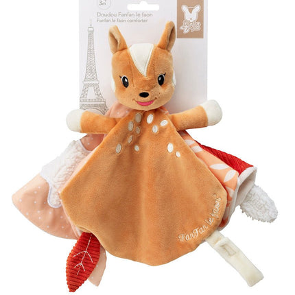 Sophie de giraf's vriendje Fanfan knuffeldoekje - Babywinkel - 3056568508073