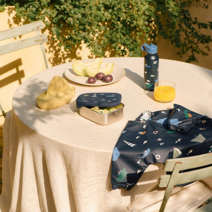 Stainless Steel Lunchbox Sailing / Classic Navy koop je bij Babywinkel
