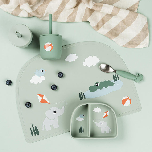 Stick&Stay compartimentenbak Playground Green koop je bij Babywinkel