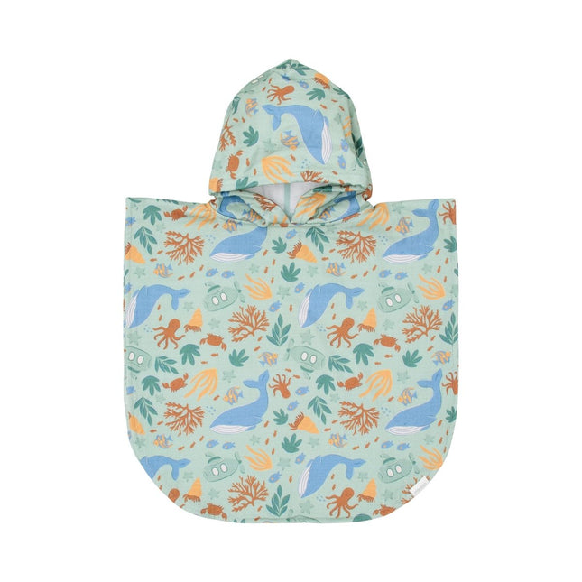 Strand poncho Ocean World Multicolour koop je bij Babywinkel