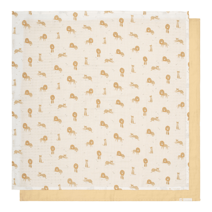 Little Dutch Hydrofiele Doek Safari Leo 2St