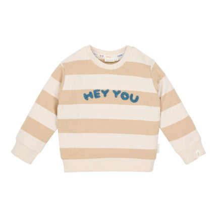 Sweater Biscuit Stripe koop je bij Babywinkel