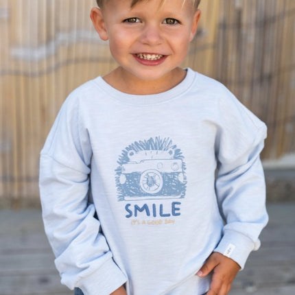 Sweater Light Blue koop je bij Babywinkel