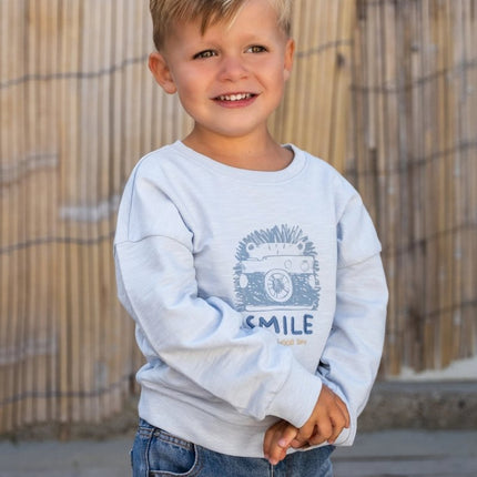 Sweater Light Blue koop je bij Babywinkel