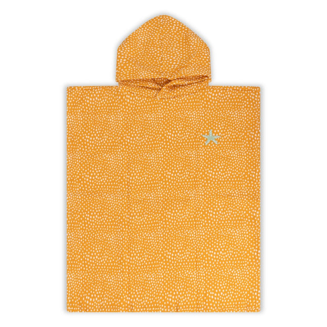 Swim Essentials Dots Orange Poncho - Babywinkel - 8721197416543