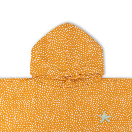 Swim Essentials Dots Orange Poncho - Babywinkel - 8721197416543