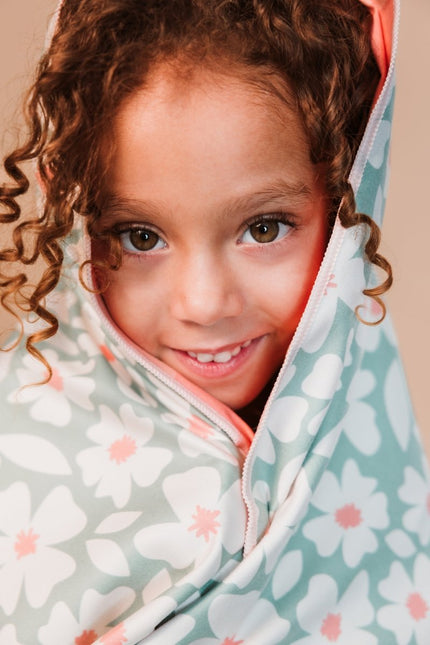 Swim Essentials Florish Green Beach Towel - Babywinkel - 8721197417304