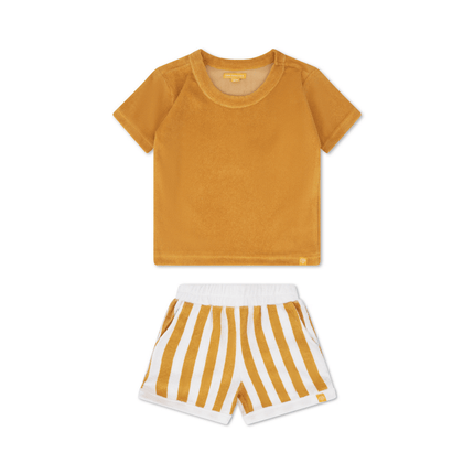 Swim Essentials Kleding Set Terry Cloth Yellow - Swim Essentials - Babywinkel - 7432234231234